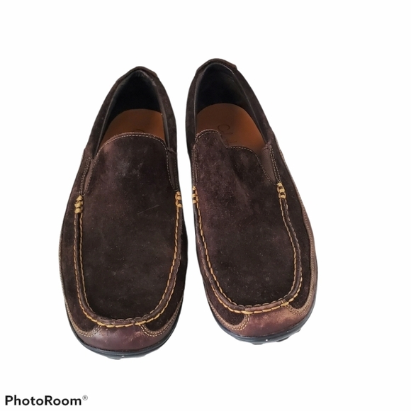 Cole Haan Brown Suede and Leather Loafers Sz 11.5 main image 5